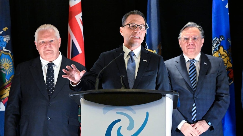 Great Lakes governors stand with Canada ahead of Carney's high