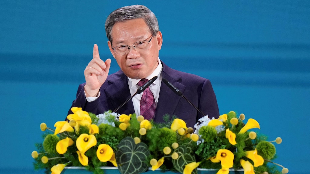 中国国务院总理李强。