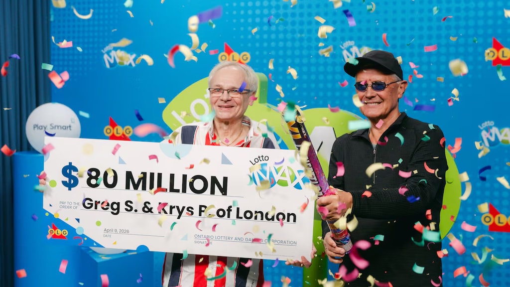 LOTTO × Diaspora Pair of longtime friends in London, Ont., win over $80.4M in