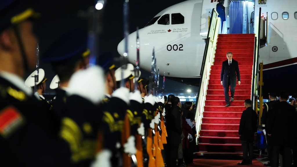 总理卡尼下机。