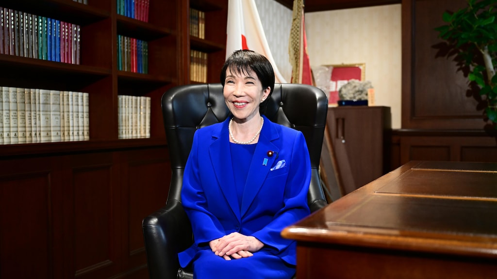 日本首相高市早苗（Sanae Takaichi）。