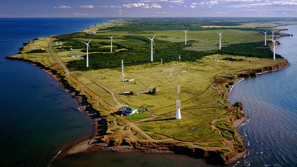 爱德华王子岛西边最尽头。