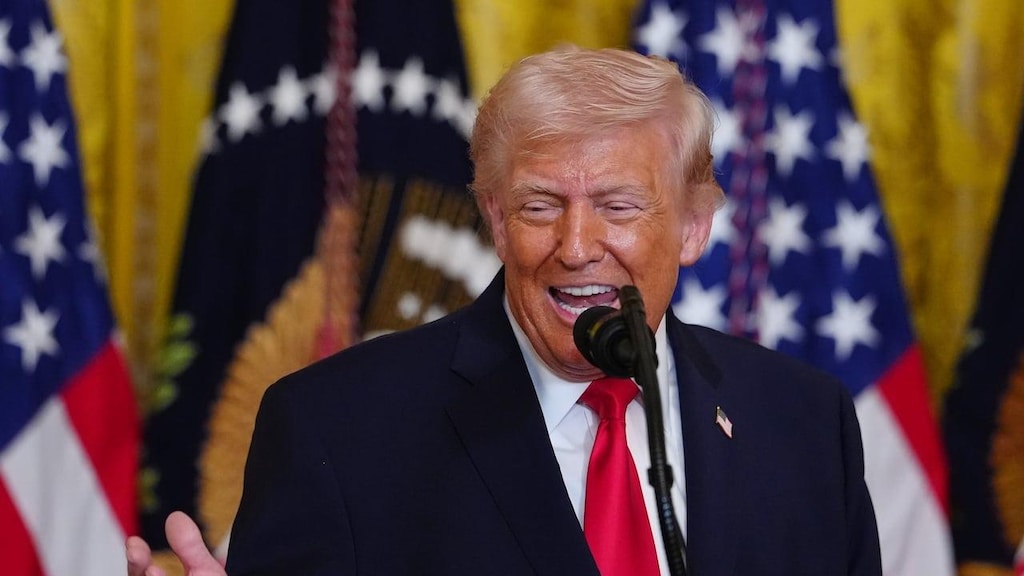 美国总统特朗普。