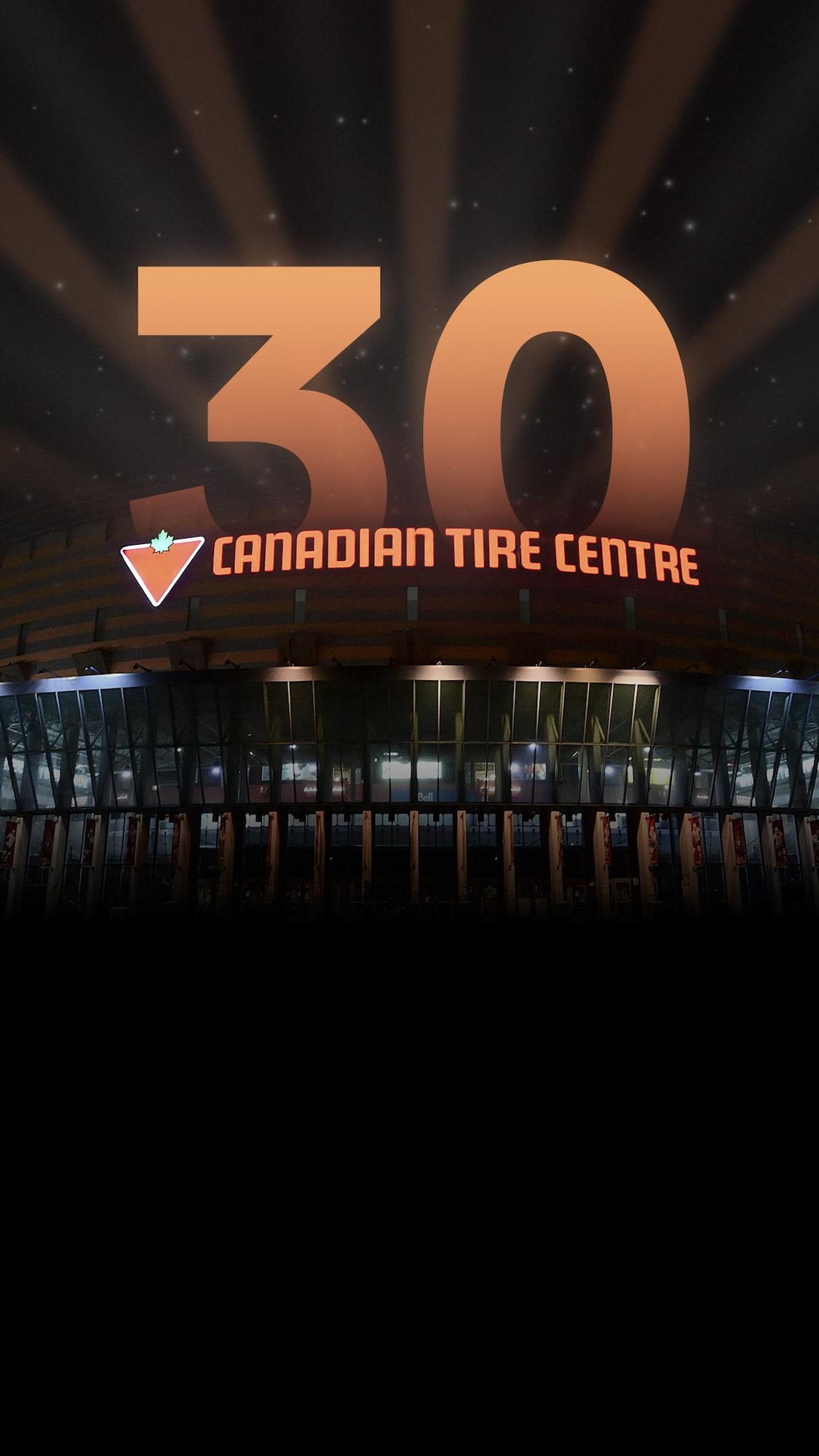 Inauguré en janvier 1996, le Centre Canadian Tire fête ses 30 ans en 2026.