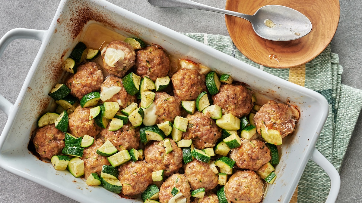 Boulettes Farcies Au Fromage Et à La Courgette | Mordu