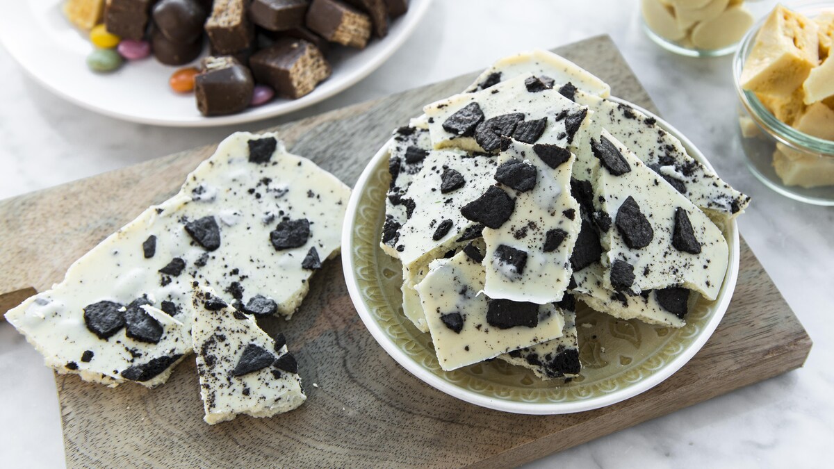 Bark biscuits et crème Mordu