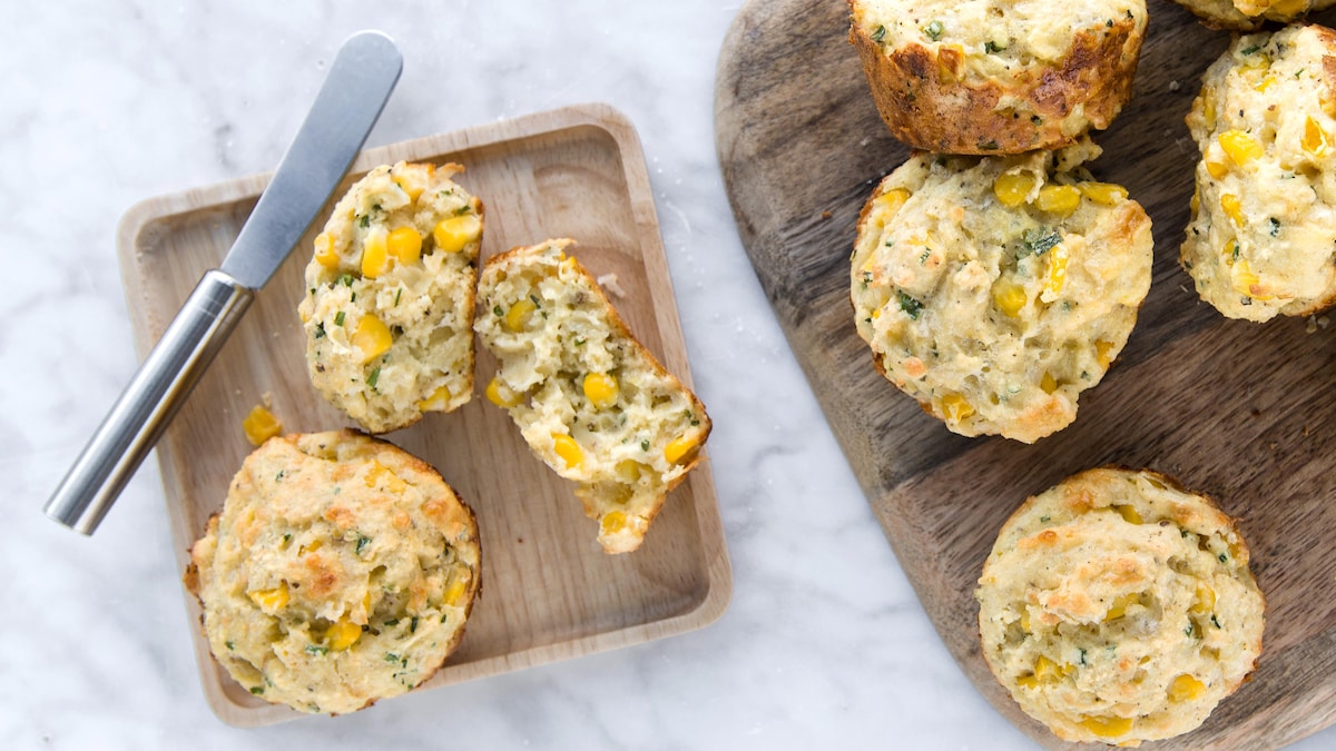 Muffins au maïs Mordu