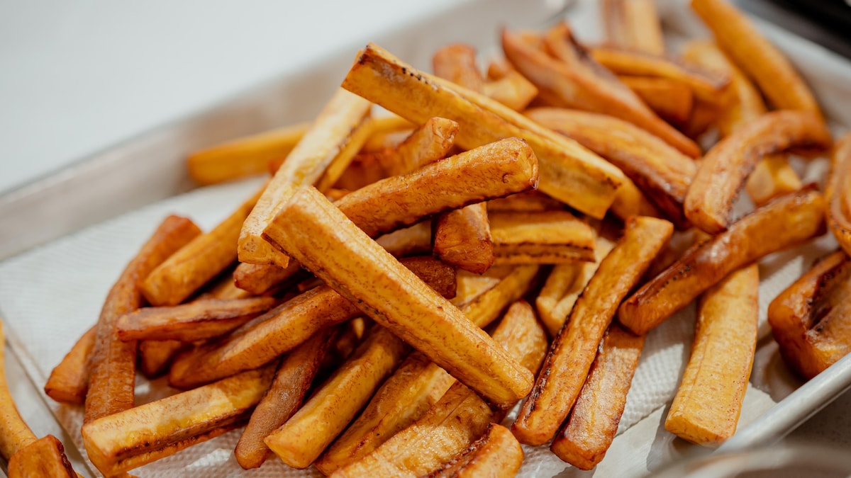 Frites de bananes plantains Mordu
