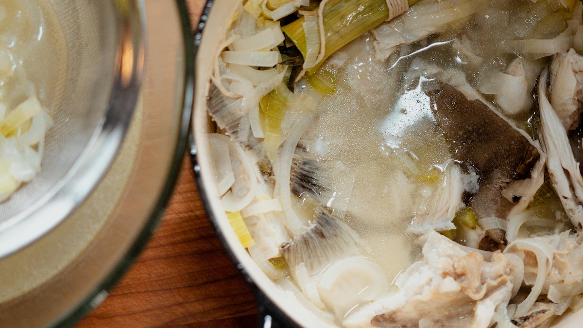 Fumet de poisson Mordu