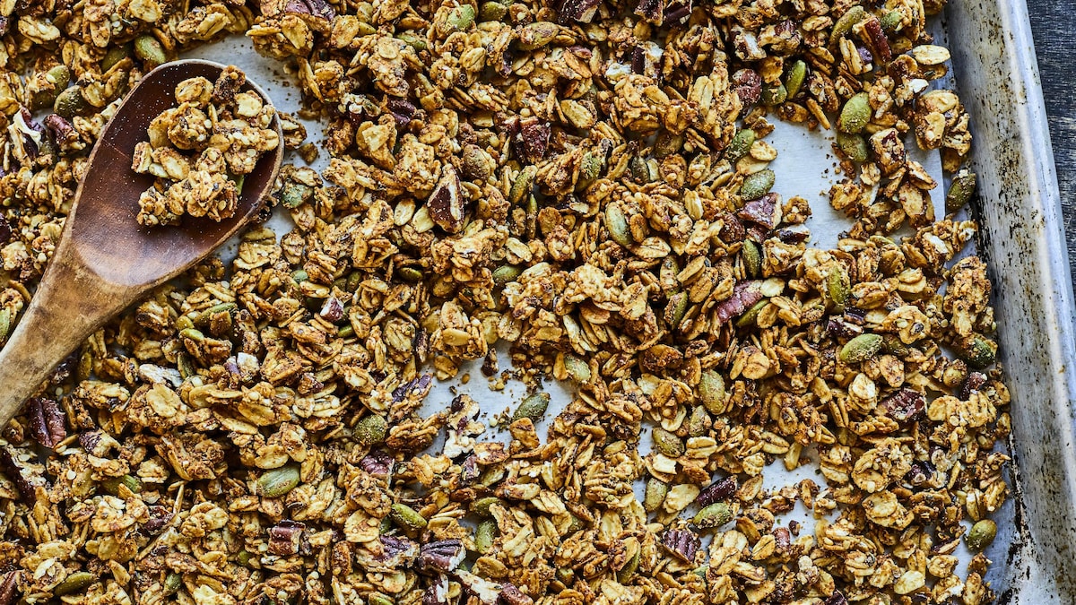 Granola à l’érable Savourer x Mordu