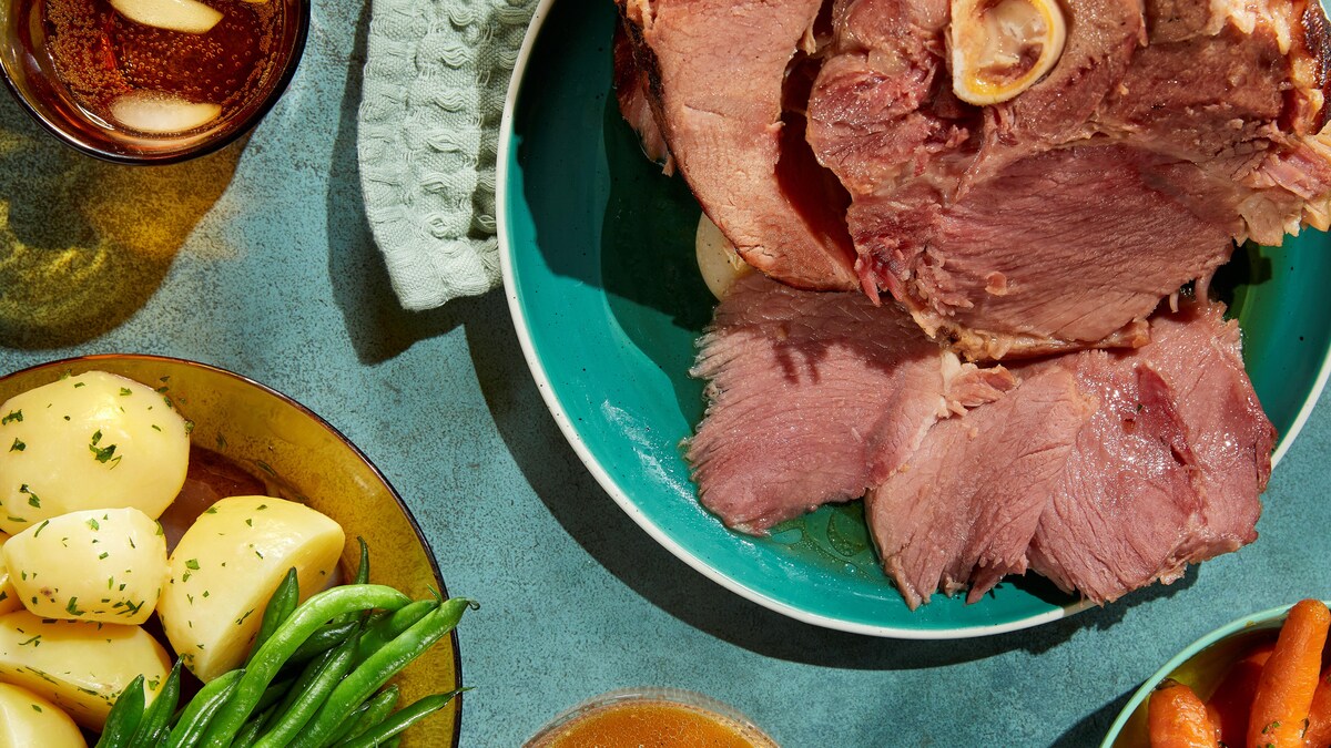 Jambon braisé à l’érable Mordu