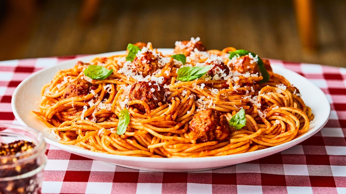 Spaghettis Aux Boulettes Pimentées - Spaghettis Fiberpasta - Al'origin -  Boutique IG BAS