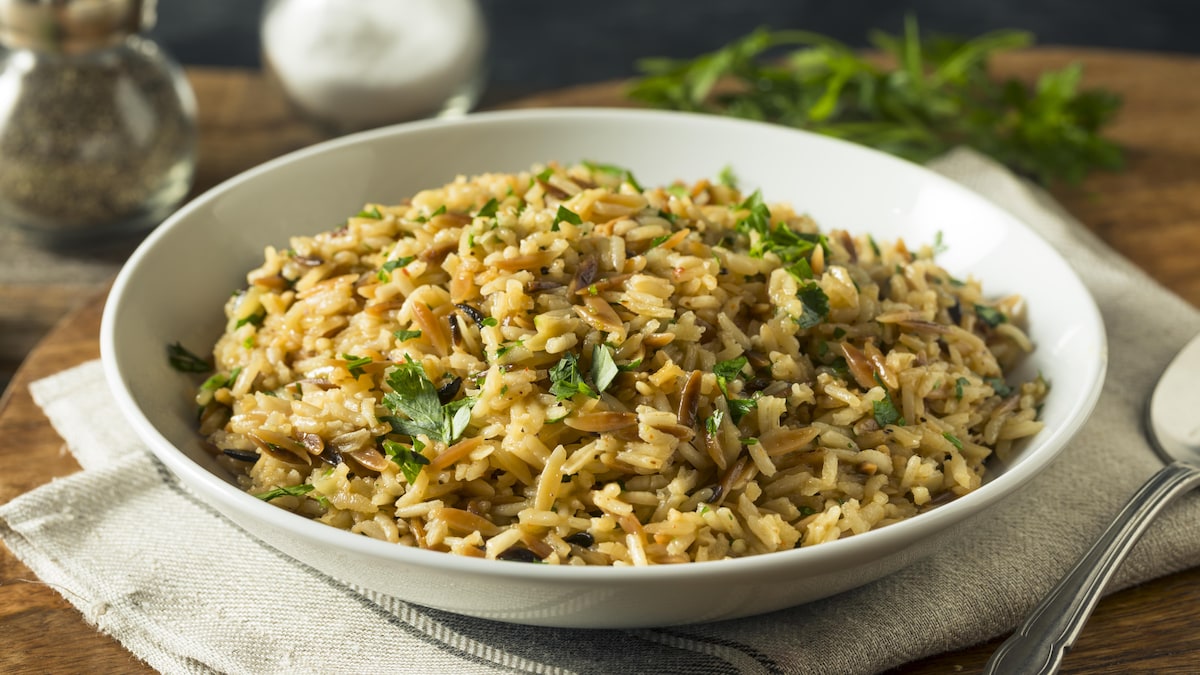 Pilaf de riz complet : Recette de Pilaf de riz complet
