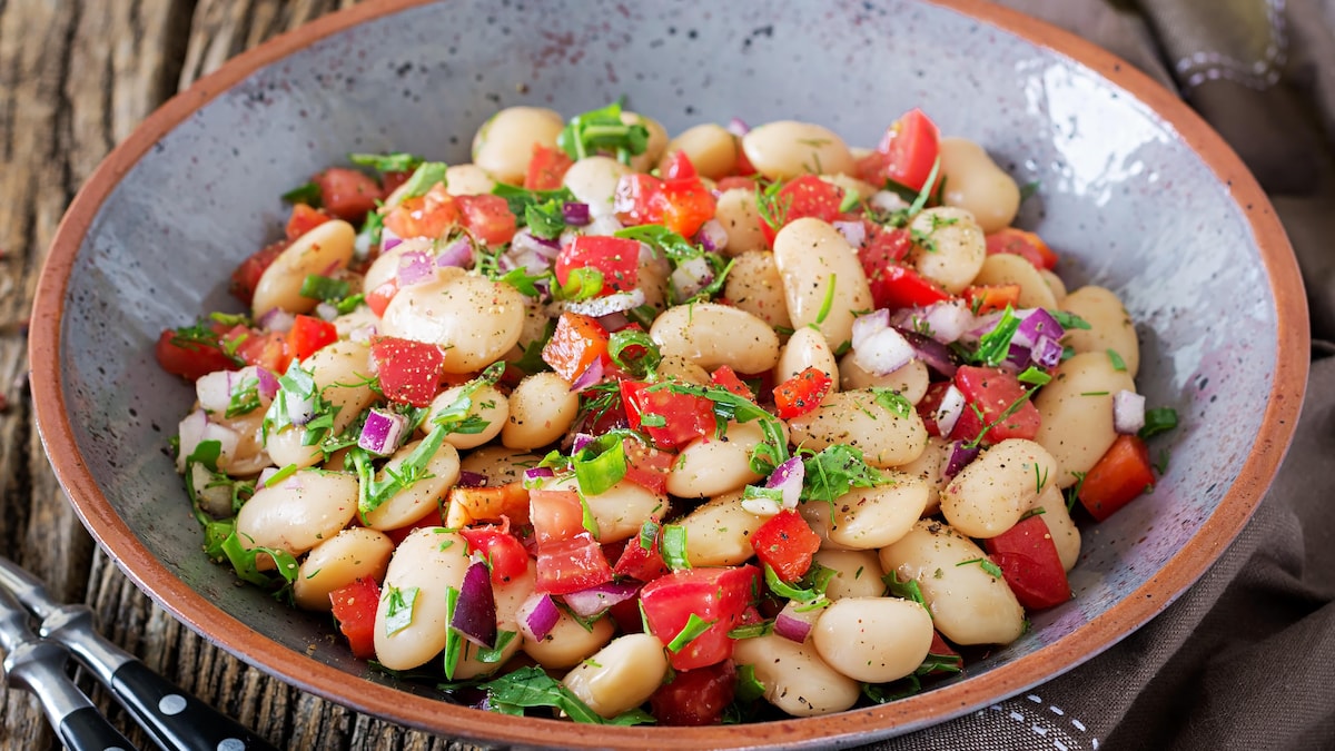 Salade de flageolets | Mordu
