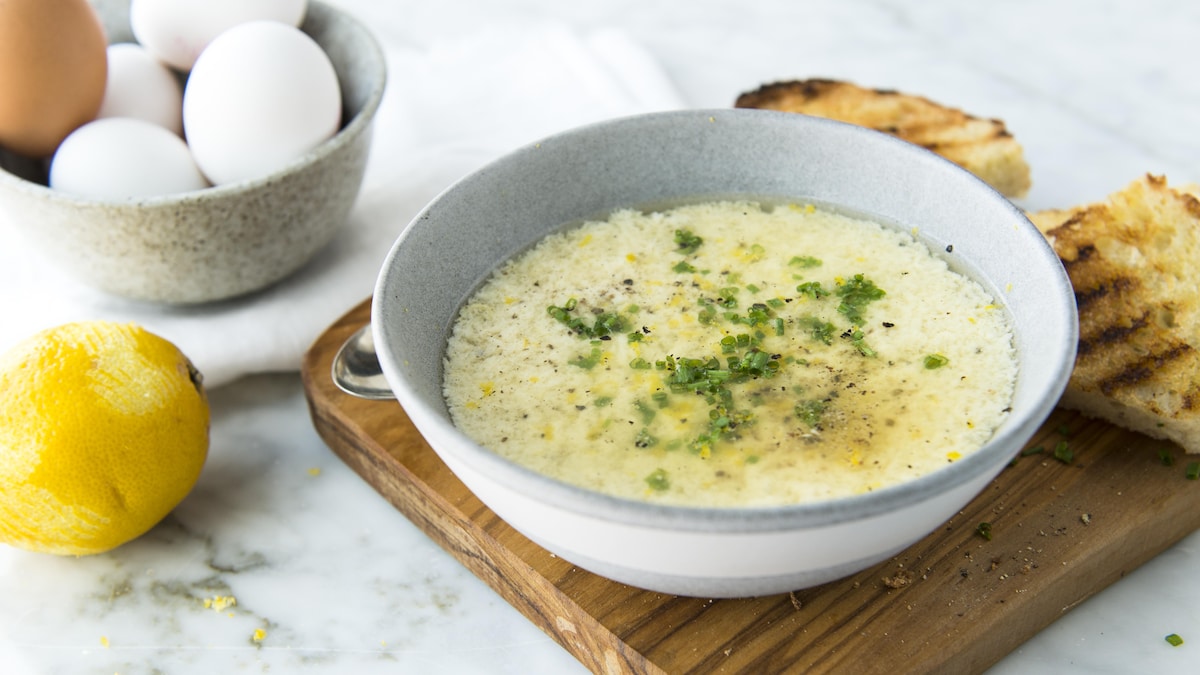 Soupe stracciatella Mordu