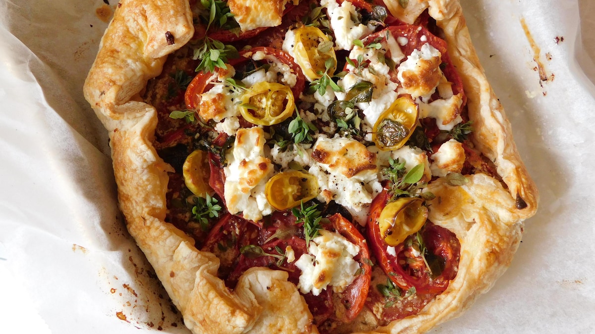 Tarte aux tomates rustique | Mordu