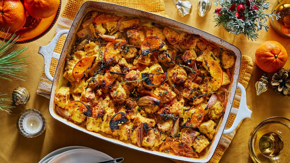 Ines Roti Tofu rôti à la clémentine et à l’érable | Mordu