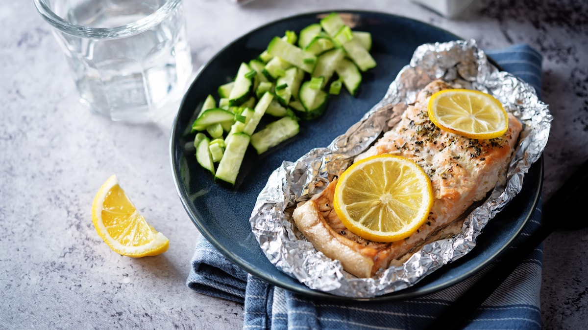 Truite saumonée en papillote | Mordu