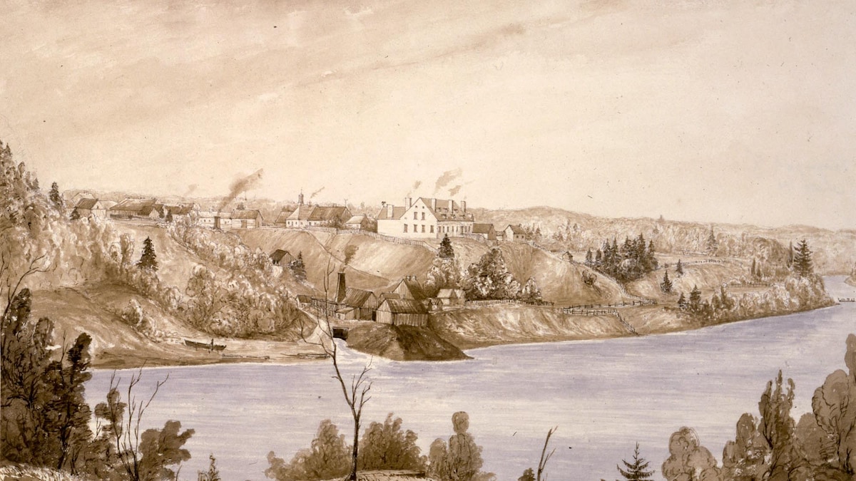 Les Forges du Saint-Maurice, première industrie sidérurgique au Canada