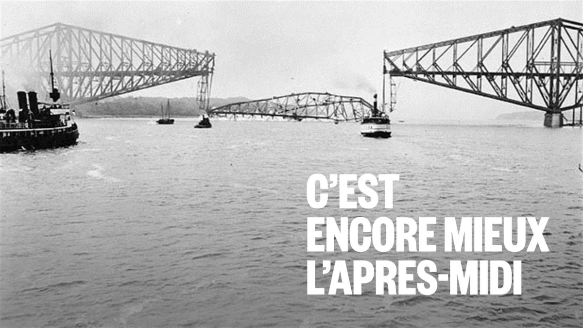 L’histoire sous le pont de Québec