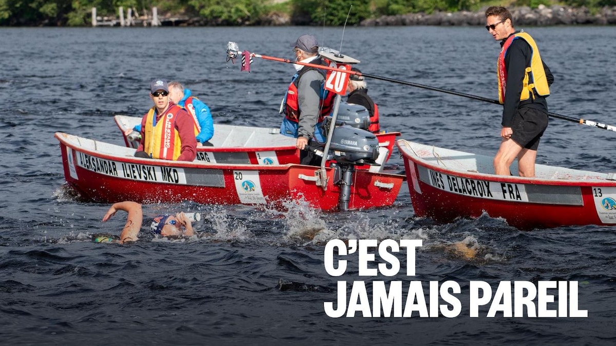 L’eau froide du lac Saint-Jean, la pire ennemie des nageurs