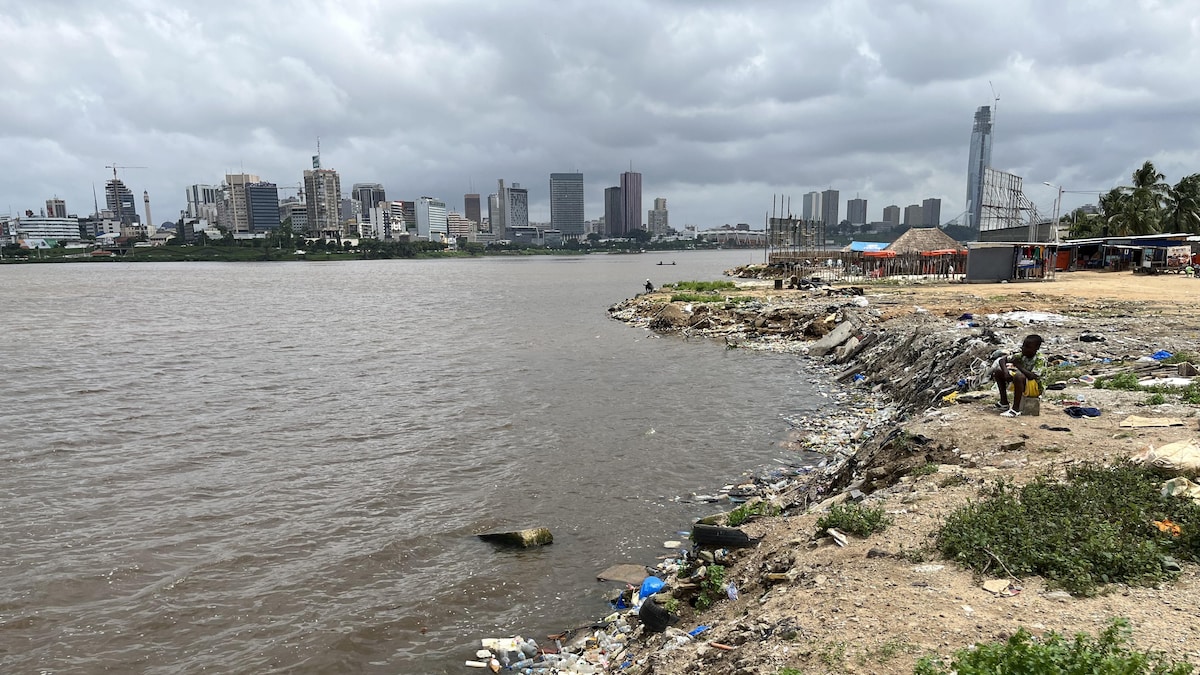 Vue d'Abidjan.