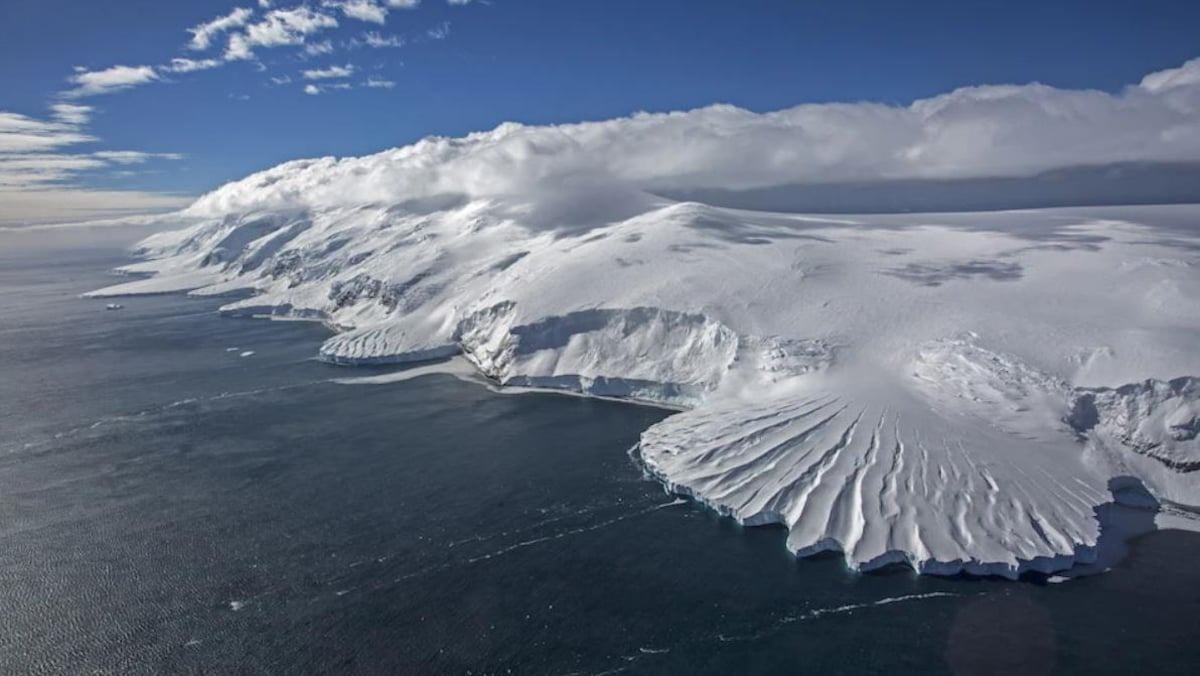 L'Antarctique.
