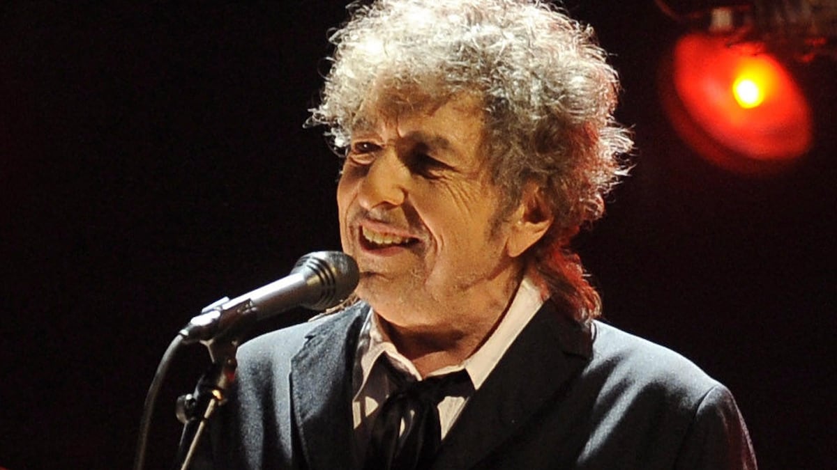 L'artiste Bob Dylan.