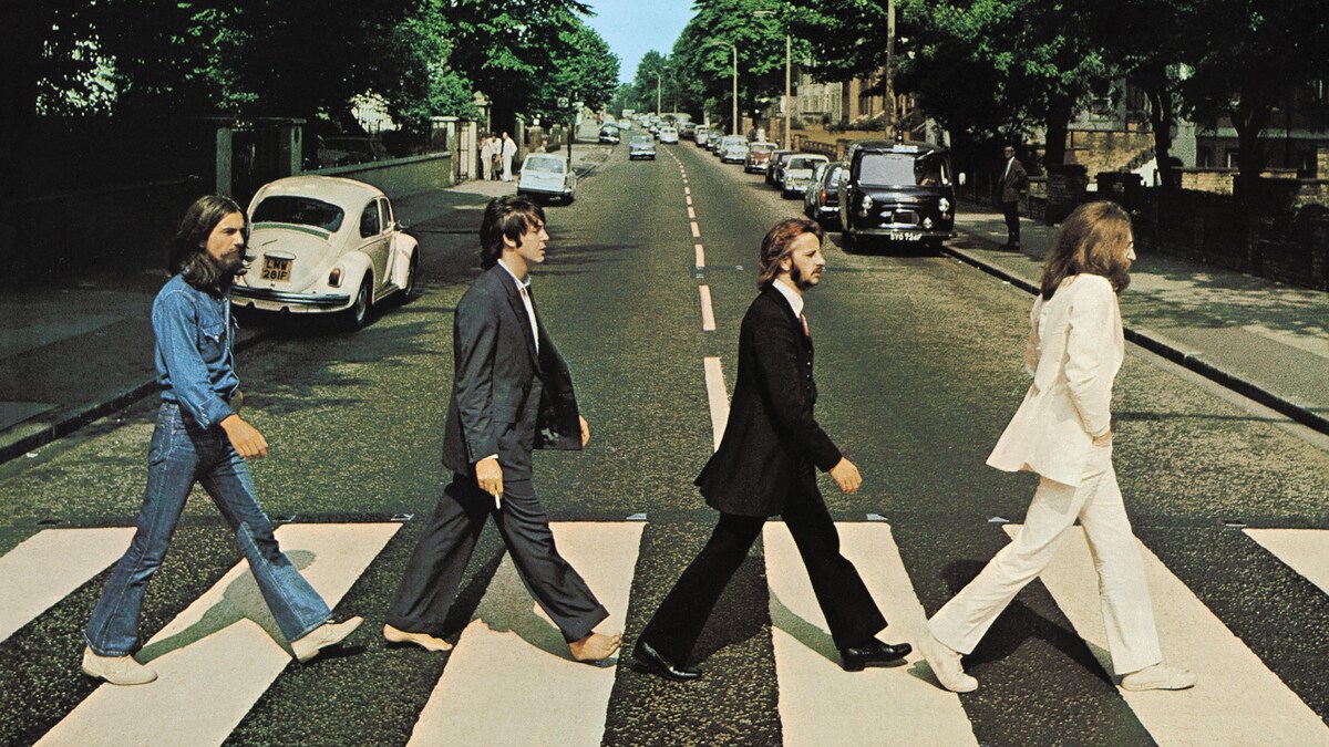 La pochette de l'album Abbey Road.