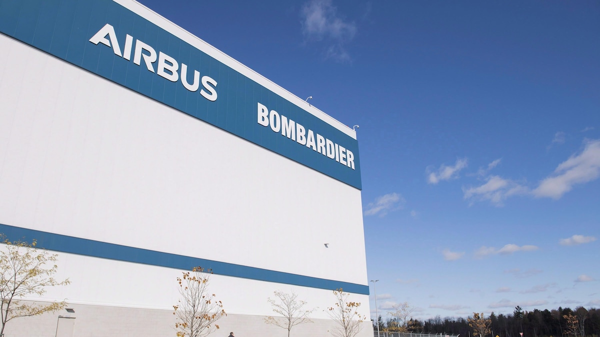 L'usine d'Airbus Bombardier.