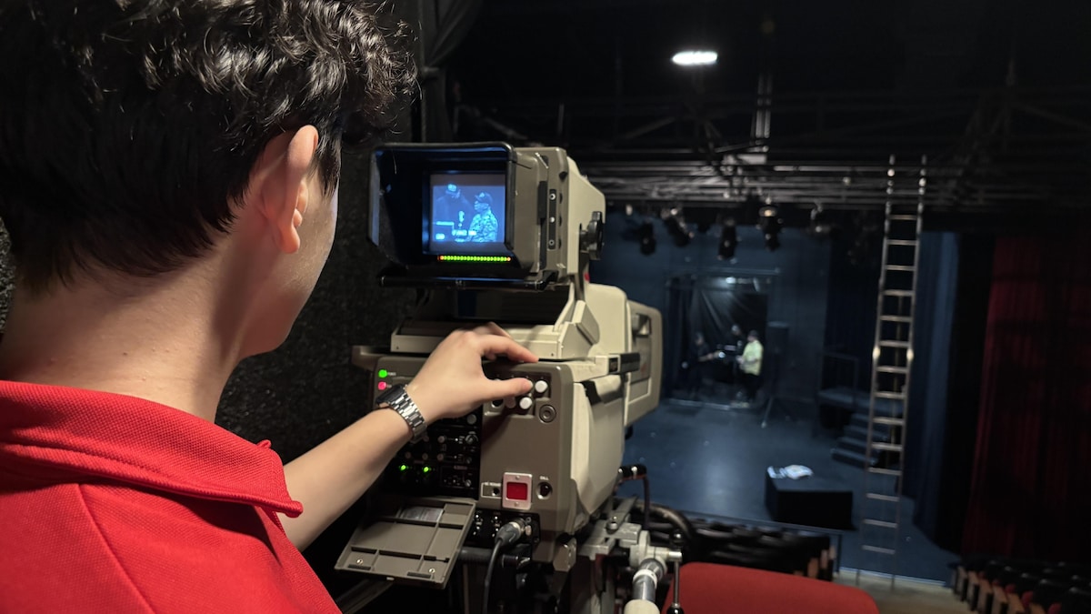 Un projet parascolaire pour initier des jeunes à la télévision