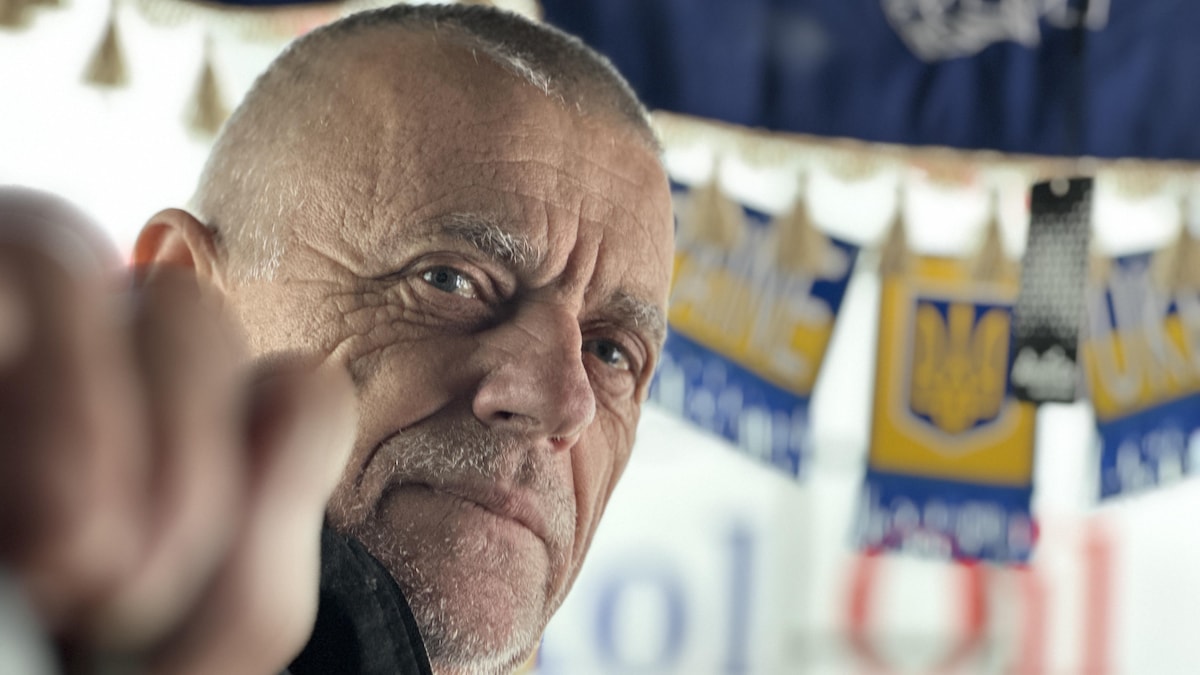 Serhi, camionneur ukrainien de 61 ans.