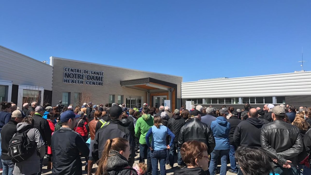 Ouverture officielle du Centre de santé NotreDame Le téléjournal