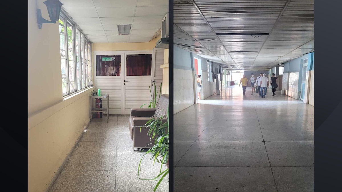 Imágenes de un hospital en Cuba