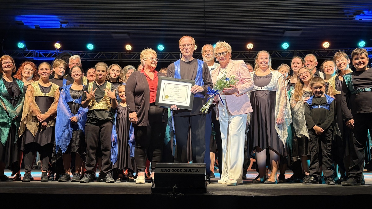 Une mention honorifique remise à l’artiste Daniel Morin