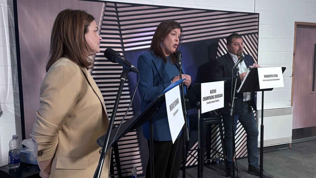 Débat des candidats de Duplessis