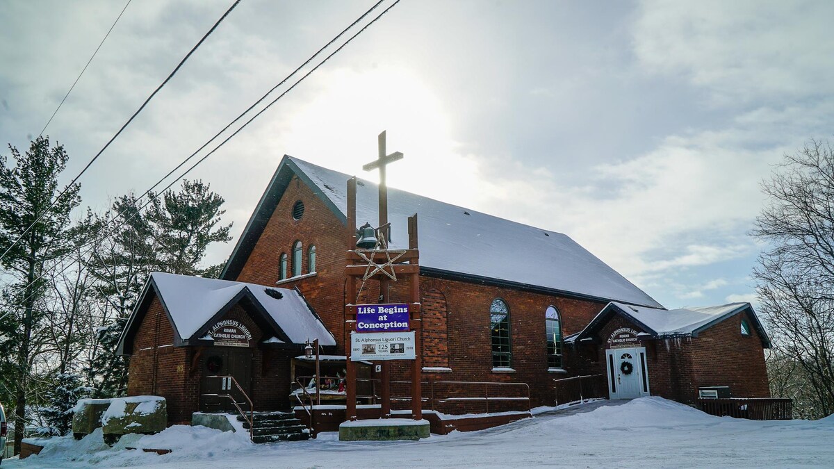 L'église St-Alphonse Liguori située à Callander.