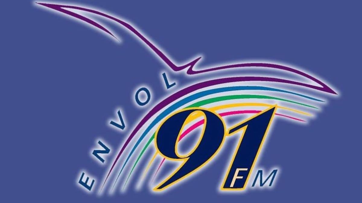 Le logo de la radio Envol 91,1 FMé