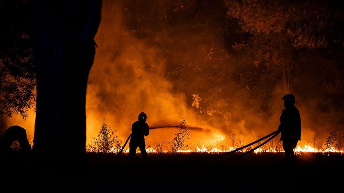 Fabienne Tercaefs a vécu de près les incendies en France