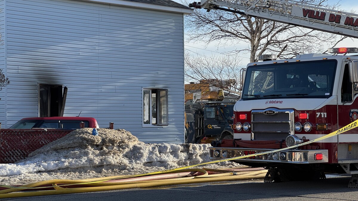 Un mort dans un incendie à Matane | Le téléjournal Est-du-Québec