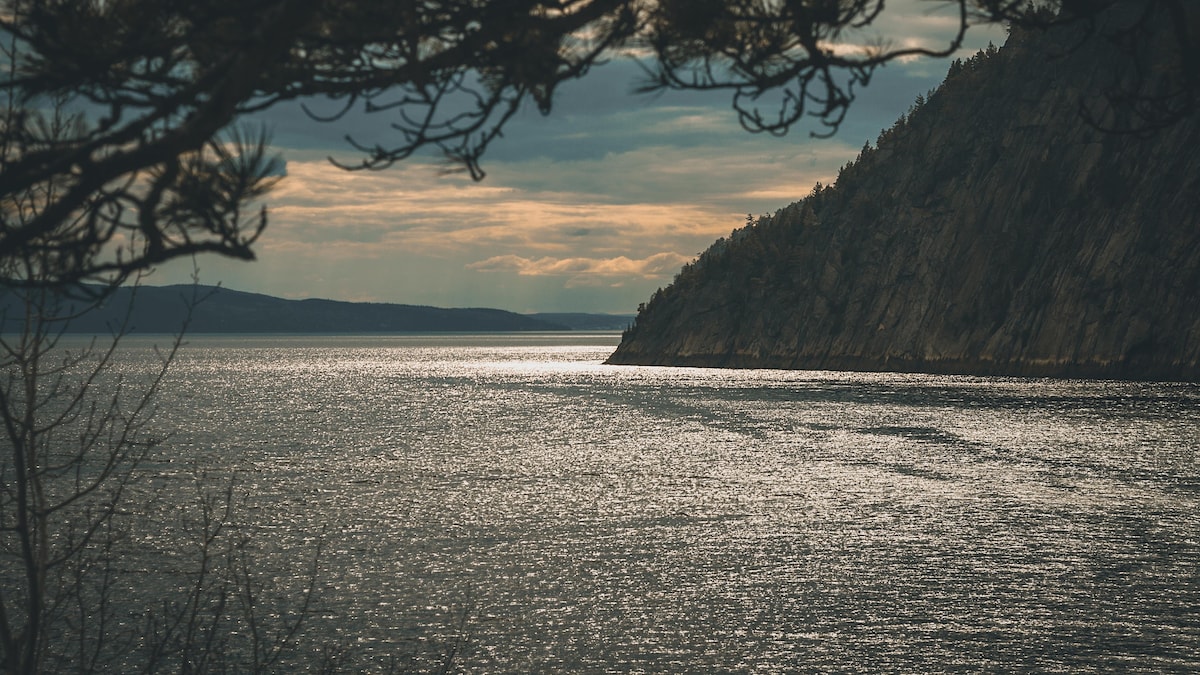 Le fjord du Saguenay.