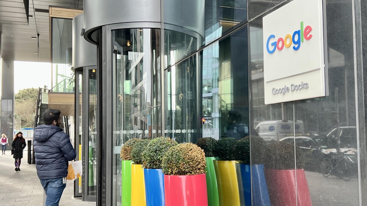 Les bureaux de Google à Dublin.
