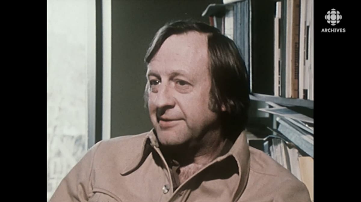 Guy Rocher en entrevue en 1974.