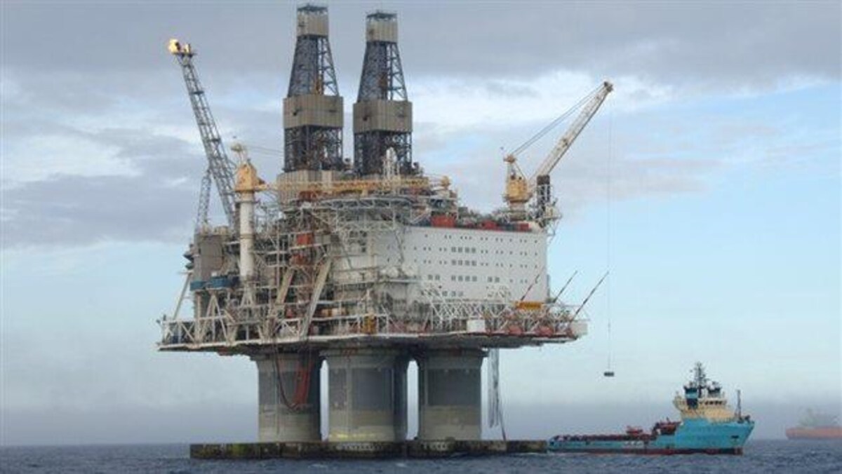 plate-forme pétrolière