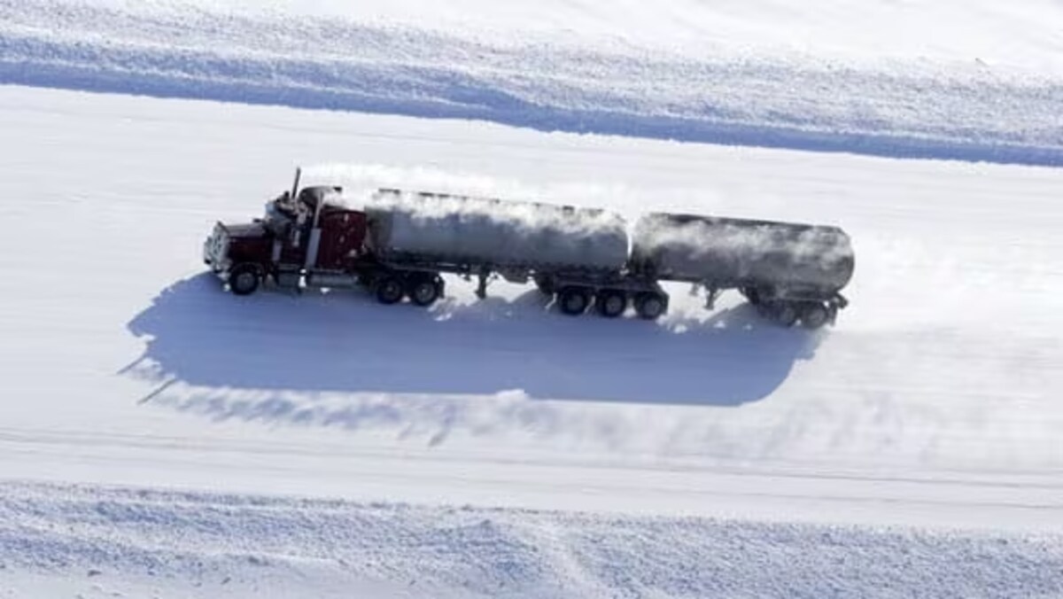 L'hiver doux crée des problèmes à long terme pour les communautés du nord de la Saskatchewan en raison de l'absence de routes de glace. Le 21 décembre 2023.