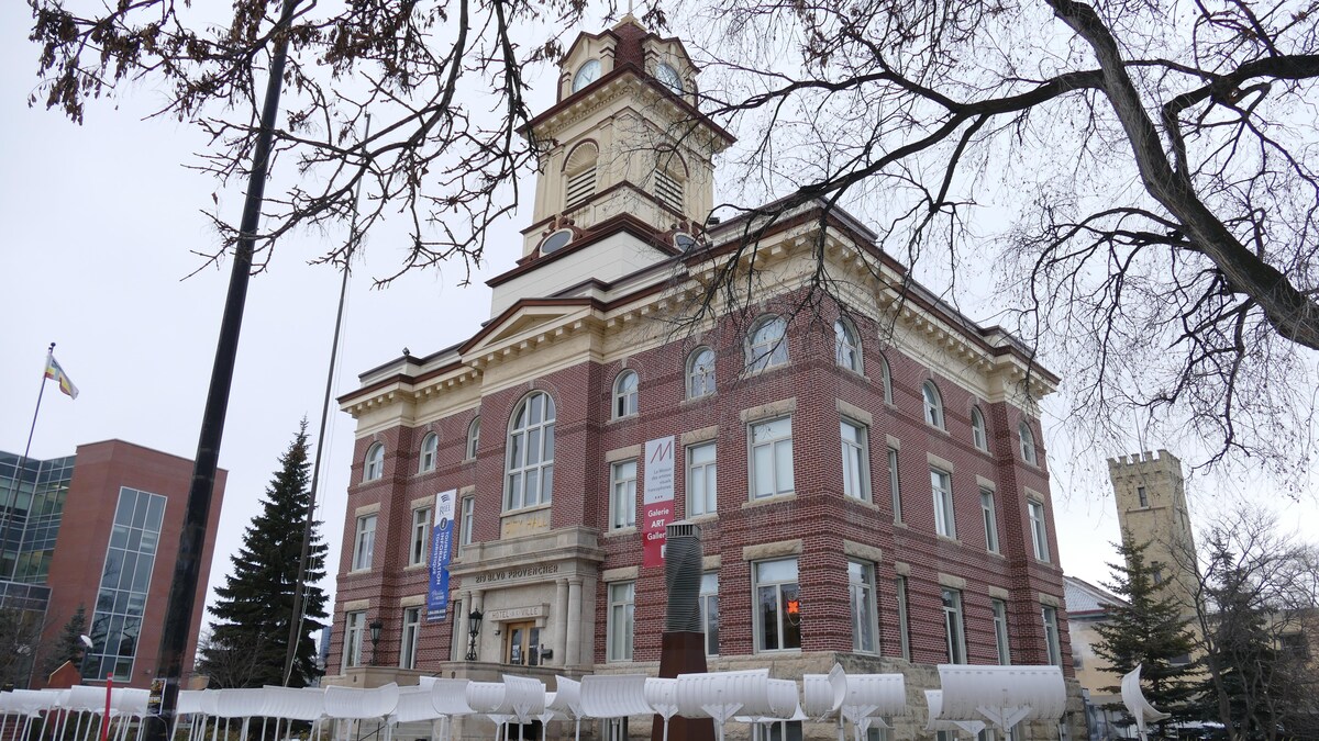 L'ancien hôtel de ville de Saint-Boniface.