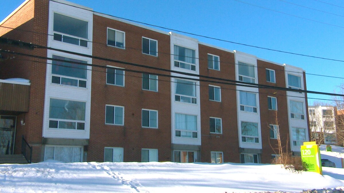 Immeuble à logement à Fredericton, au Nouveau-Brunswick.