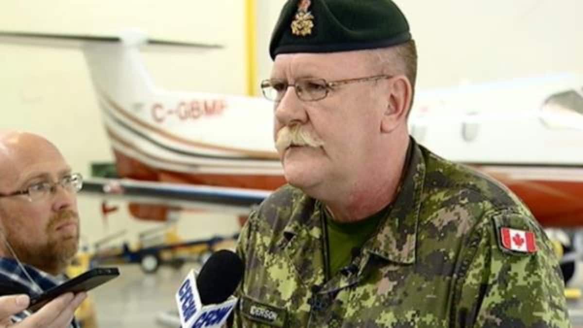 Le général canadien Dave Anderson