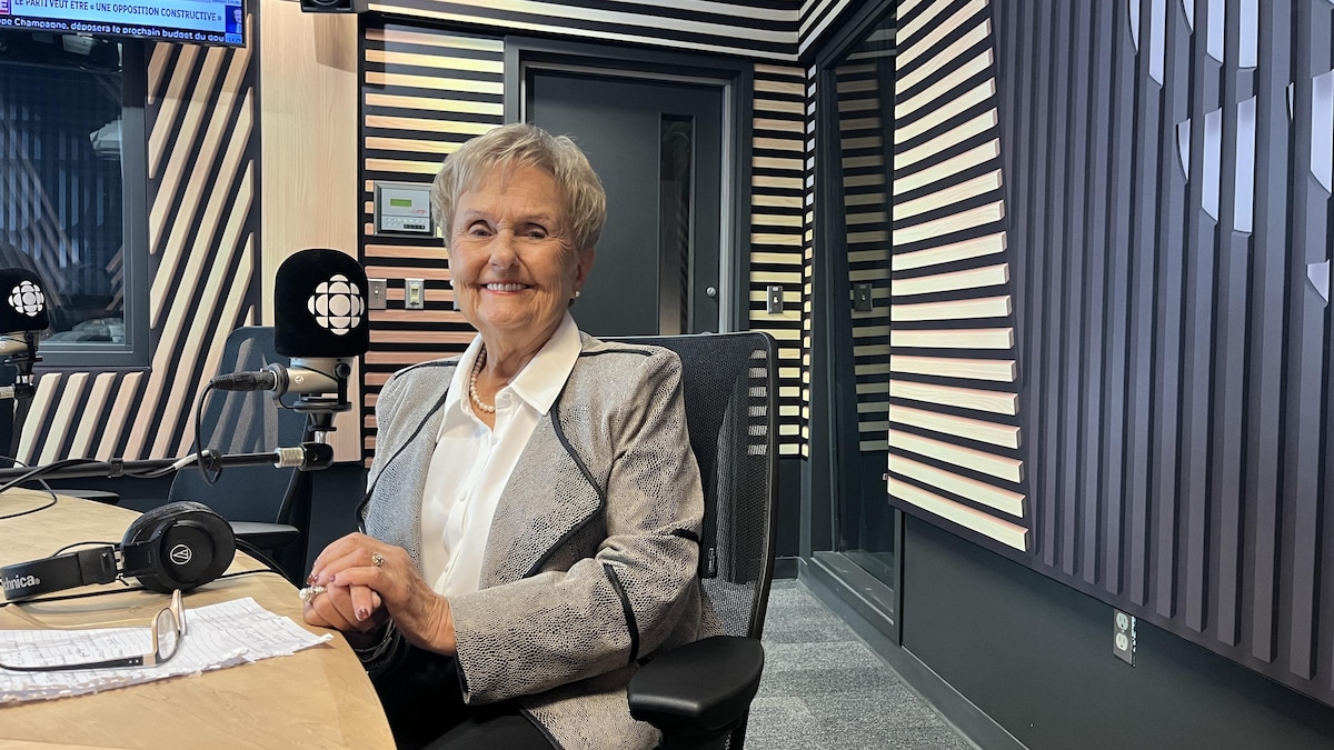 Course à la mairie à Hawkesbury : Jeanne Charlebois