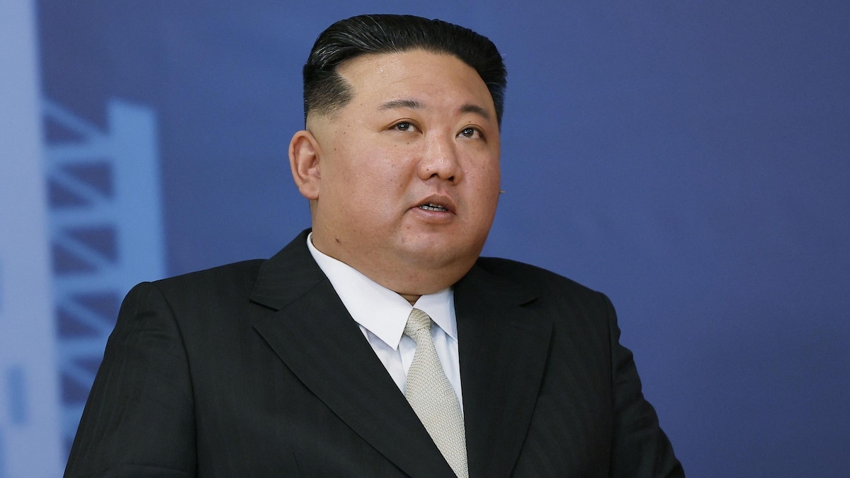 Le dirigeant nord-coréen Kim Jong-un lors de sa visite au cosmodrome de Vostochny, dans la région d'Amur, le 13 septembre 2023.